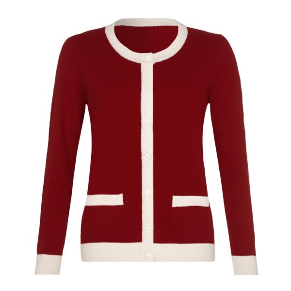 Two Tone Cardigan three